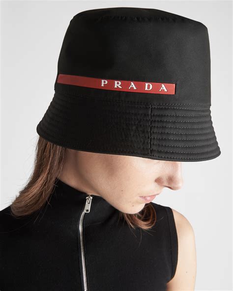 black Prada hat